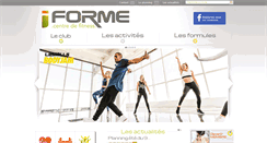 Desktop Screenshot of iforme.fr