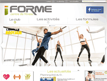 Tablet Screenshot of iforme.fr